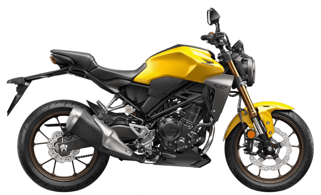 honda cb300 año 2023 amarilla