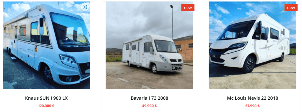 autocaravanas en españa