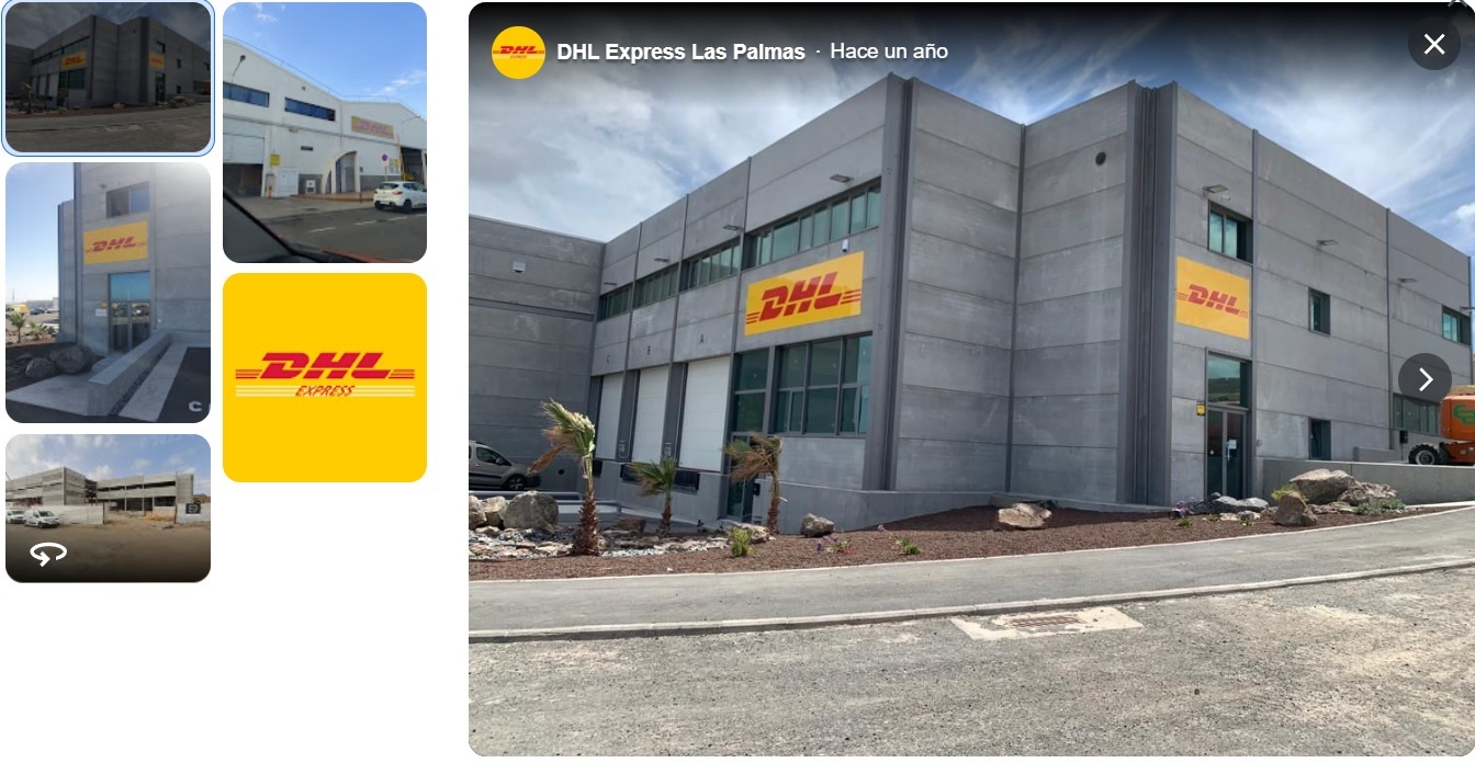 fotos dhl las palmas