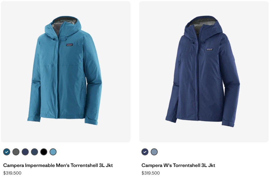 campera patagonia precio en pesos abuso