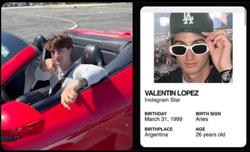 estafador tiktoker valentin lopez