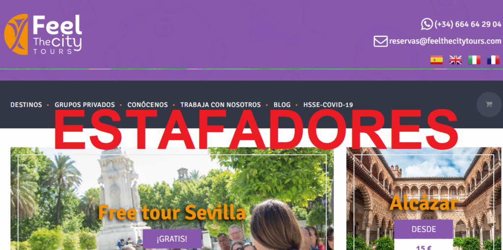 feel the city tours estafa