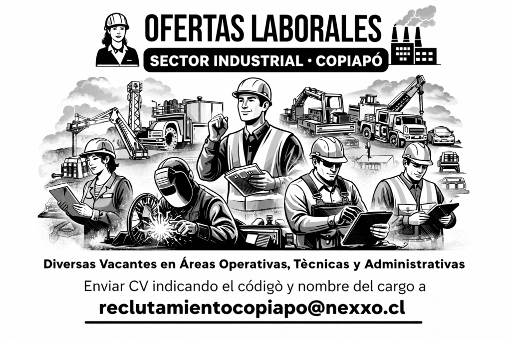 RECLUTAMIENTO MASIVO – minera NEXXO COPIAPÓ 
